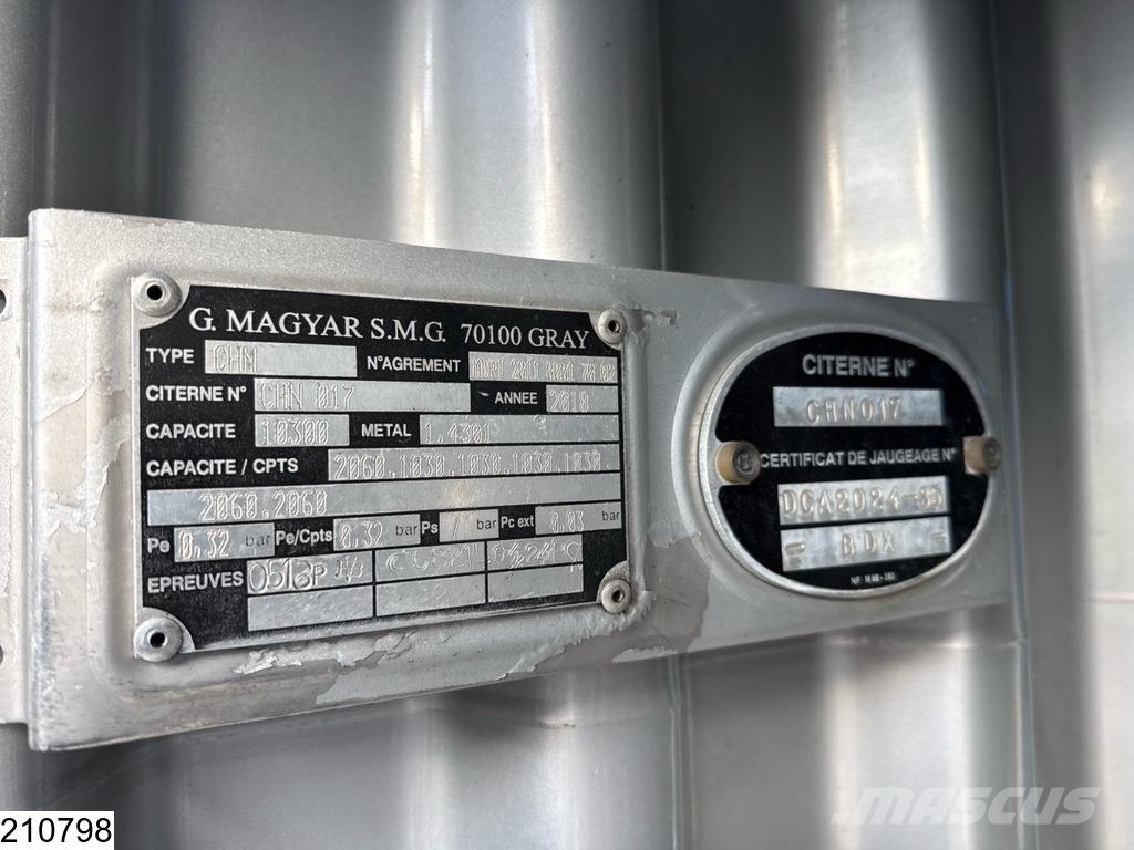 Mercedes-Benz Actros 1843 EURO 6, Retarder, 10300 liter, 7 Comp, Вантажівки-цистерни