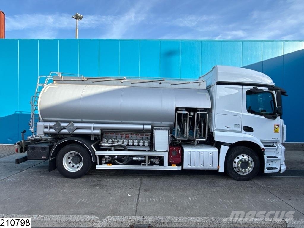 Mercedes-Benz Actros 1853 EURO 6, Retarder, 10300 liter, 7 Comp, Säiliöautot