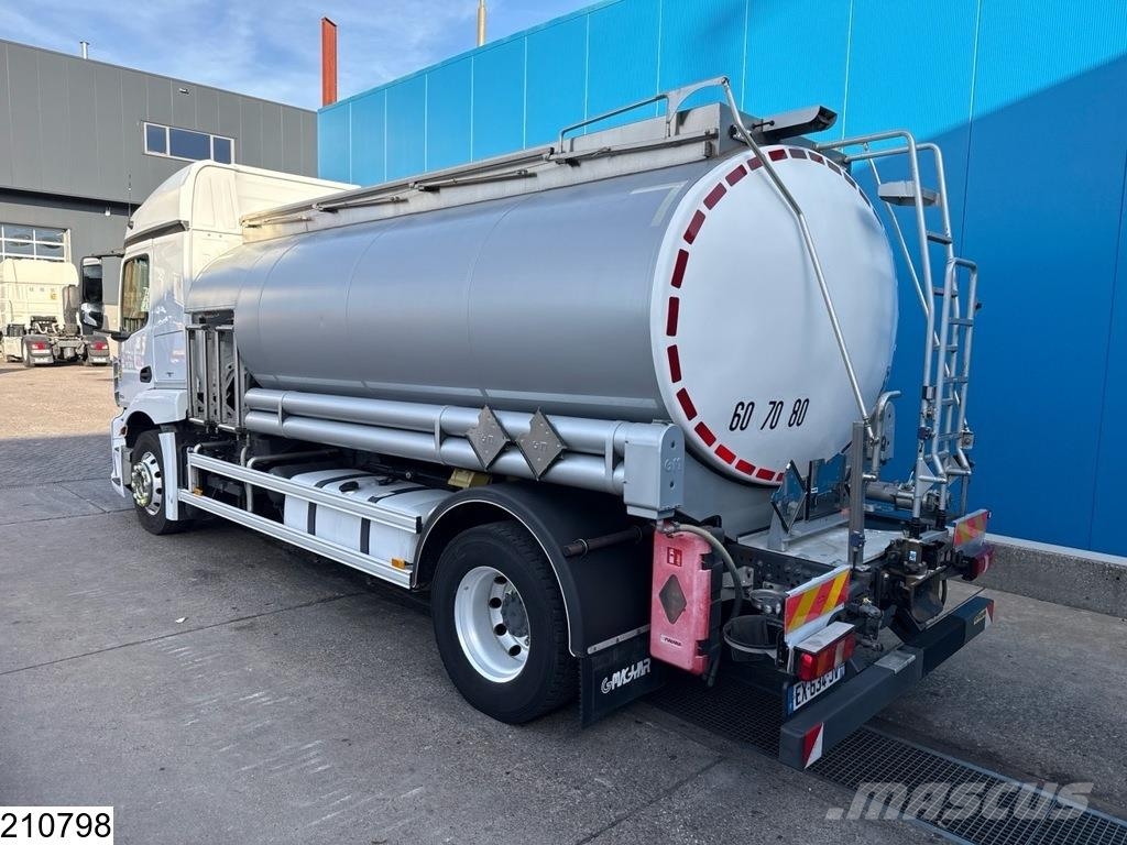 Mercedes-Benz Actros 1853 EURO 6, Retarder, 10300 liter, 7 Comp, Säiliöautot
