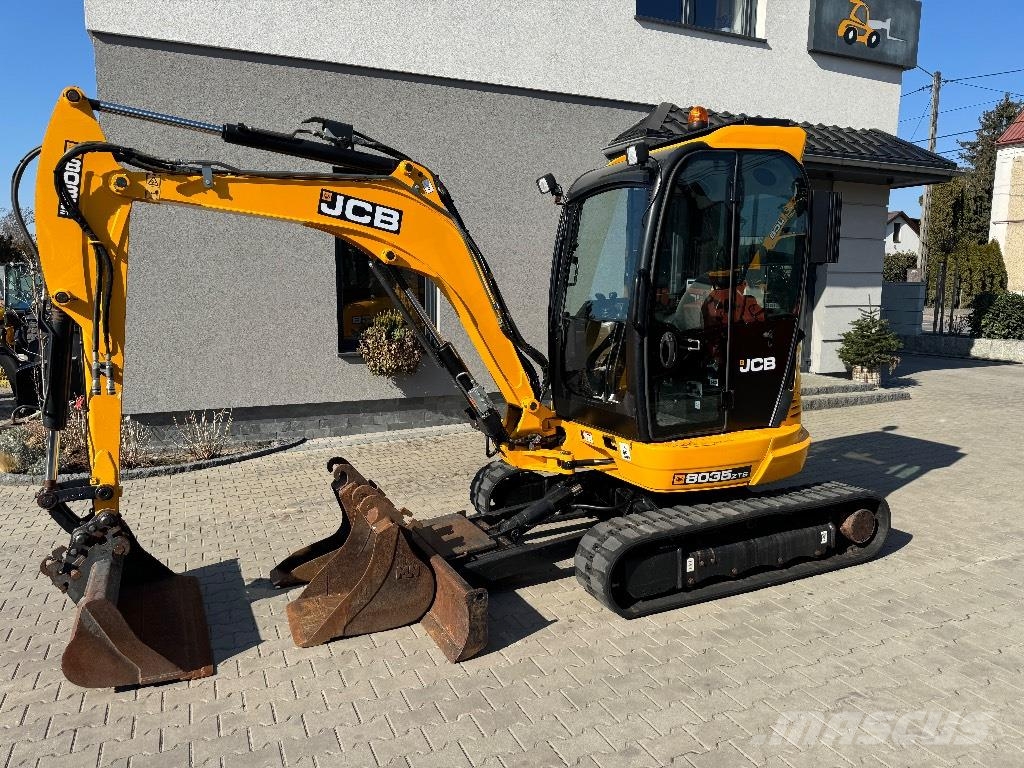 JCB 8035 Mini ekskavatörler, 7 tona dek