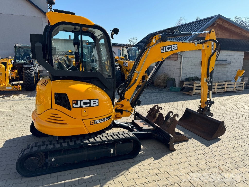 JCB 8035 Mini ekskavatörler, 7 tona dek