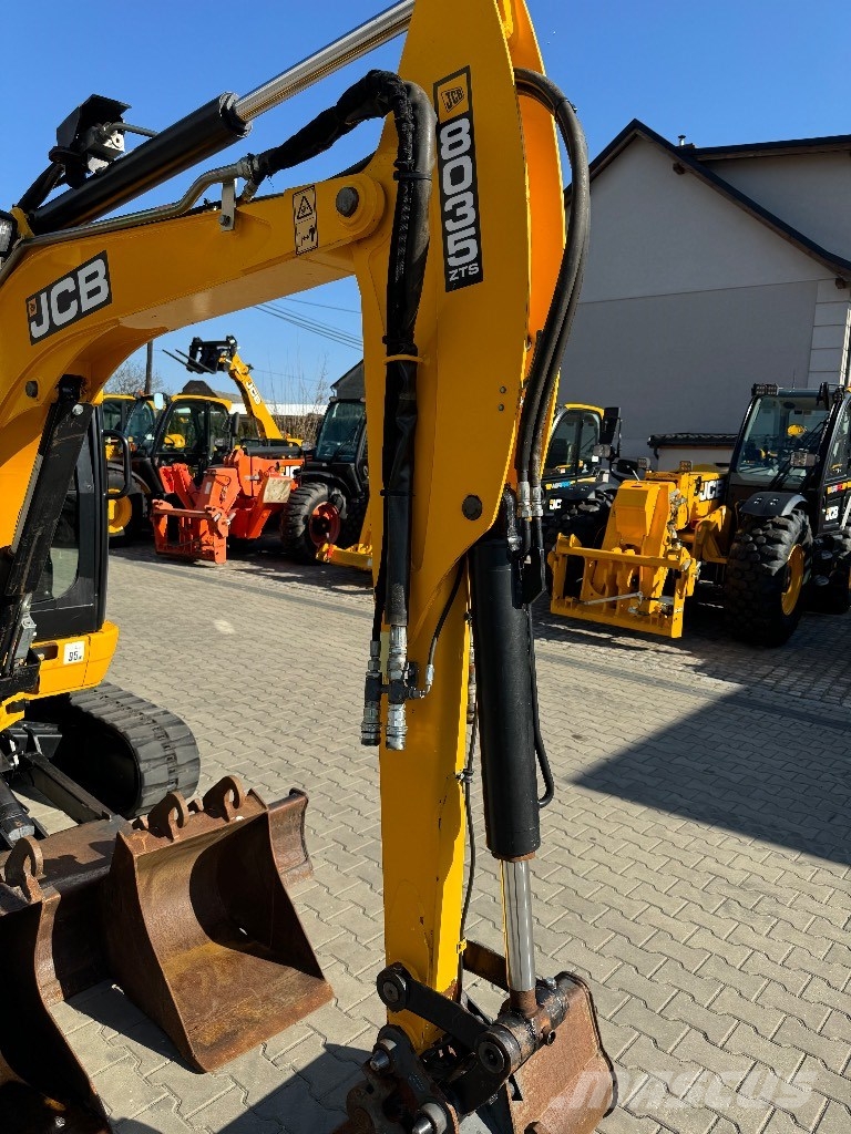 JCB 8035 Mini ekskavatörler, 7 tona dek