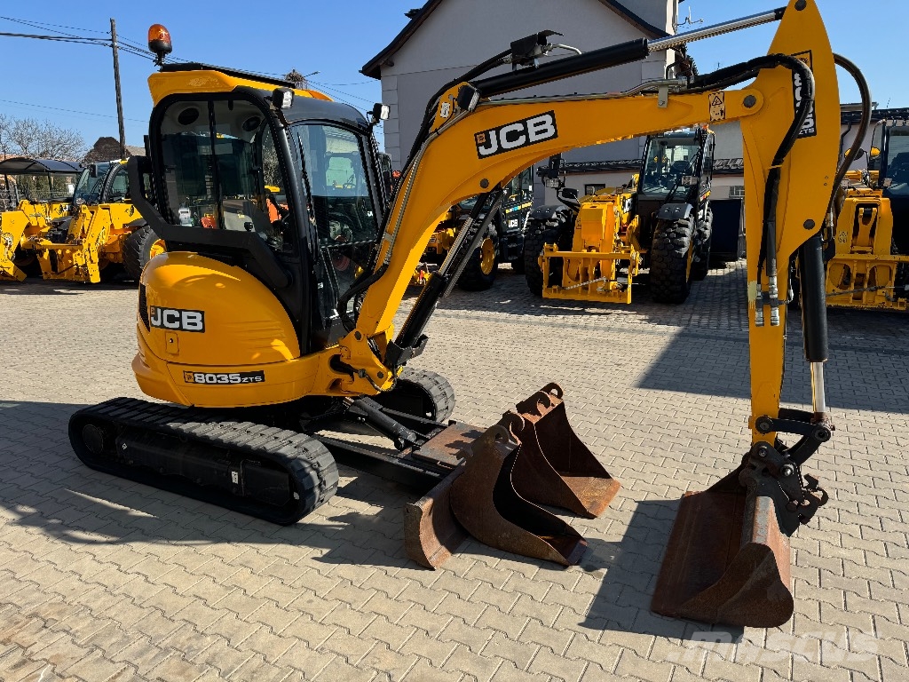 JCB 8035 Mini ekskavatörler, 7 tona dek