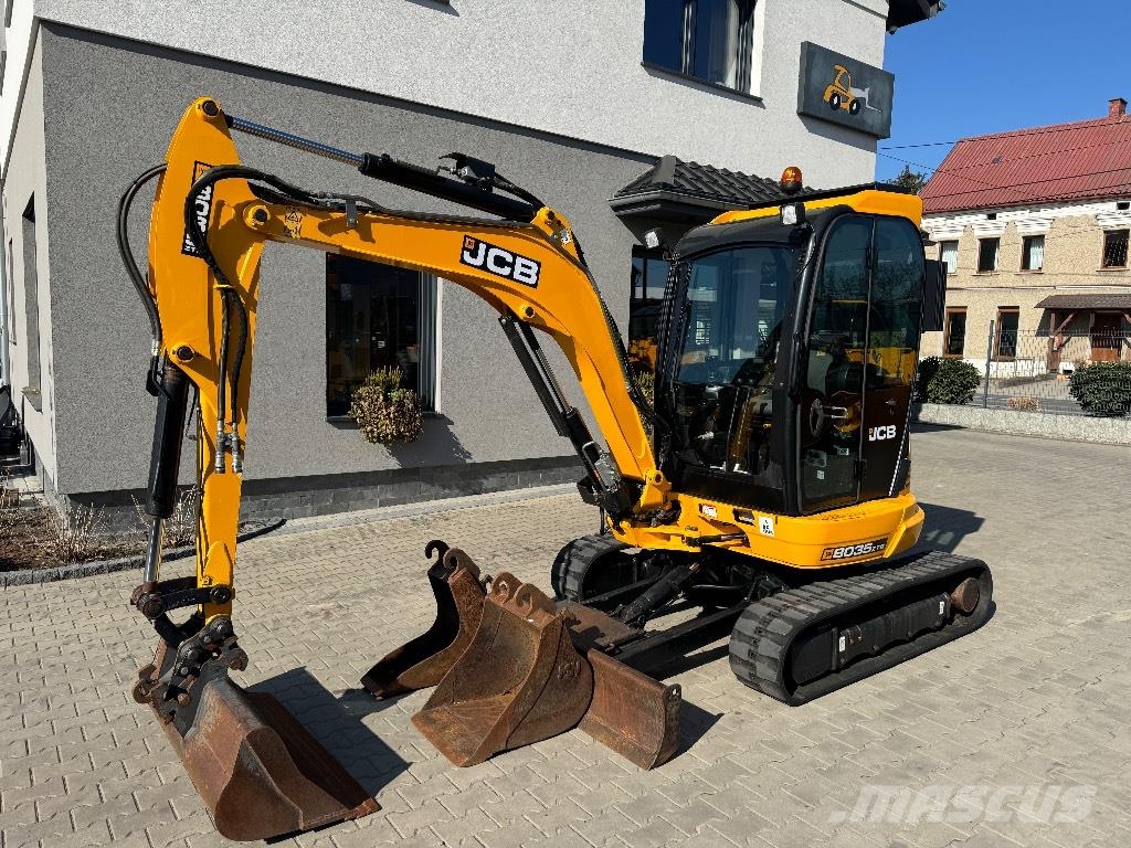 JCB 8035 Mini ekskavatörler, 7 tona dek