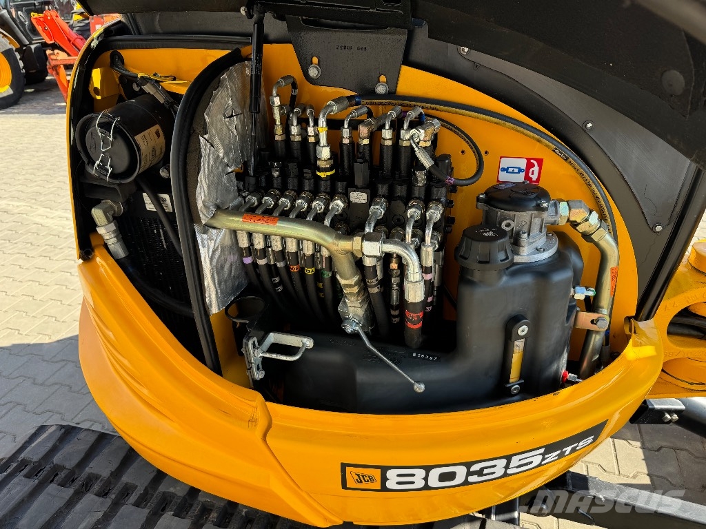 JCB 8035 Mini ekskavatörler, 7 tona dek