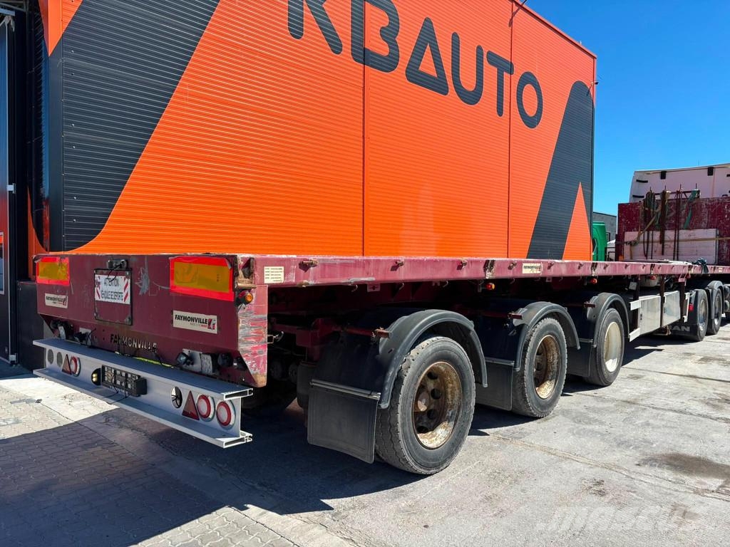 Faymonville Telemax ALL STEERED AXLES / EXTENDABLE Låg lastande semi trailer