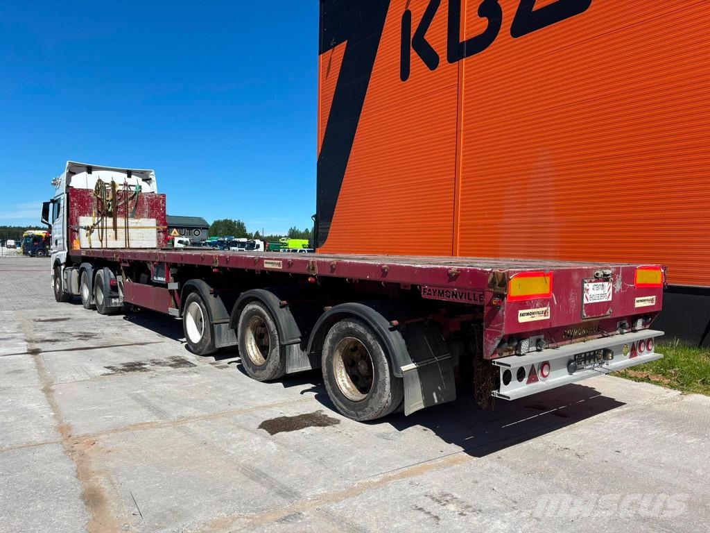 Faymonville Telemax ALL STEERED AXLES / EXTENDABLE Låg lastande semi trailer