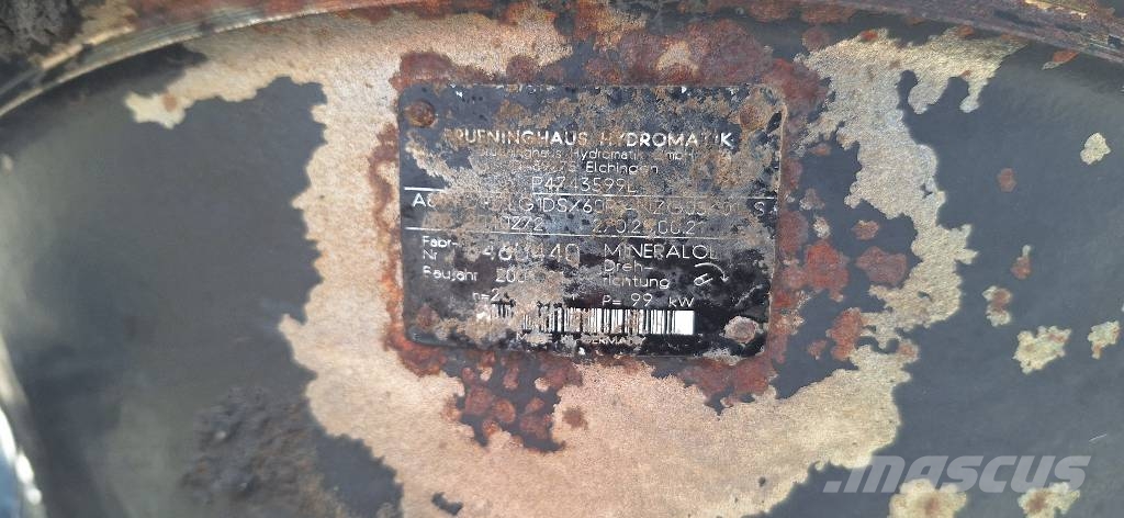 Pompa Hydromatik Case 688 788 Hydrauliikka