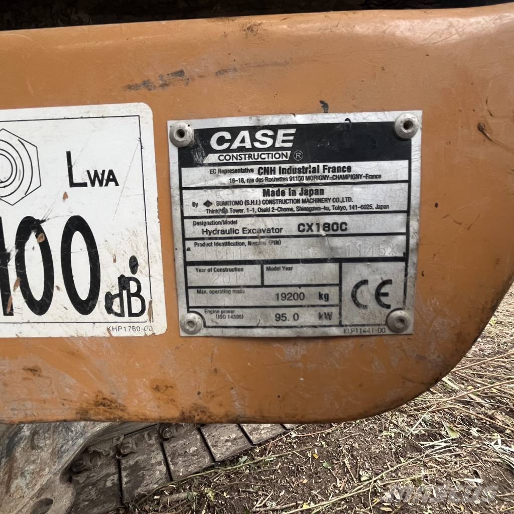 CASE CX 180 C Pelle sur chenilles