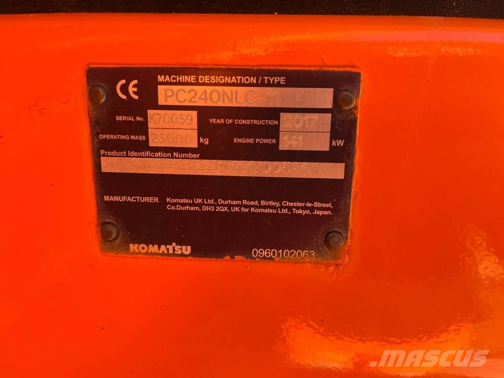 Komatsu PC 240 LC-11 Rupsgraafmachines