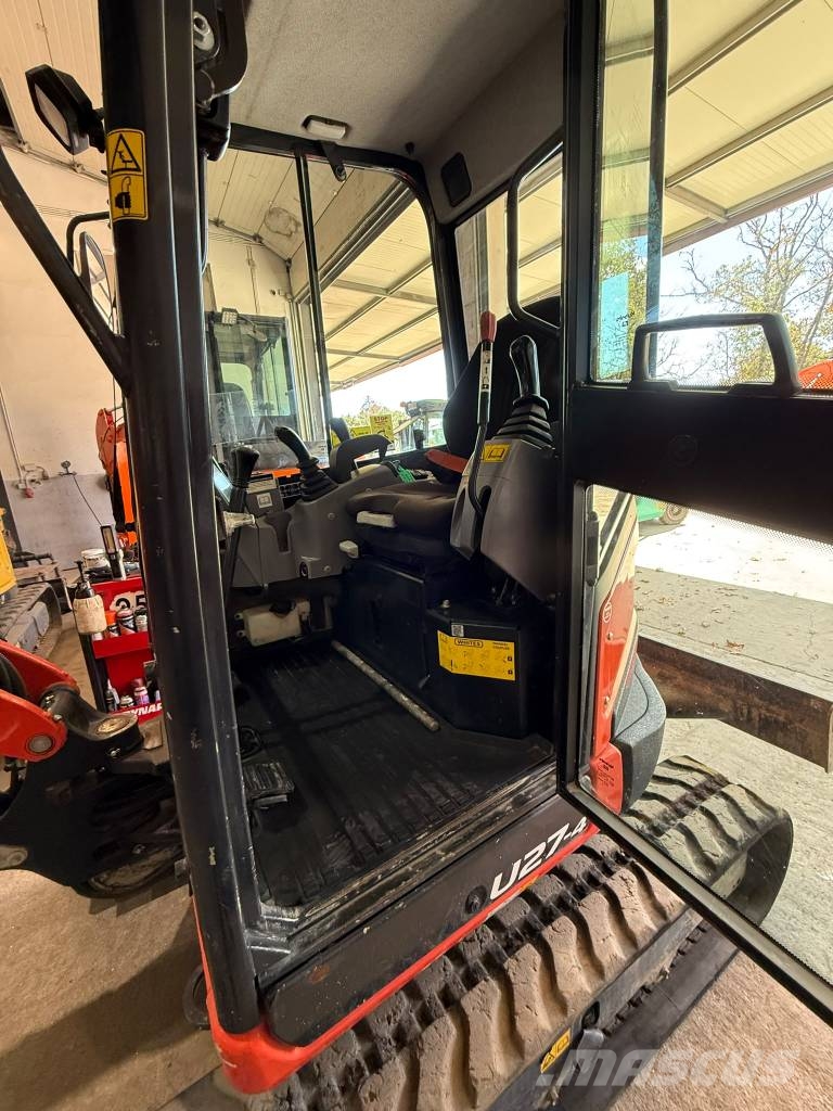 Kubota U 27-4 Mini rýpadlá < 7t