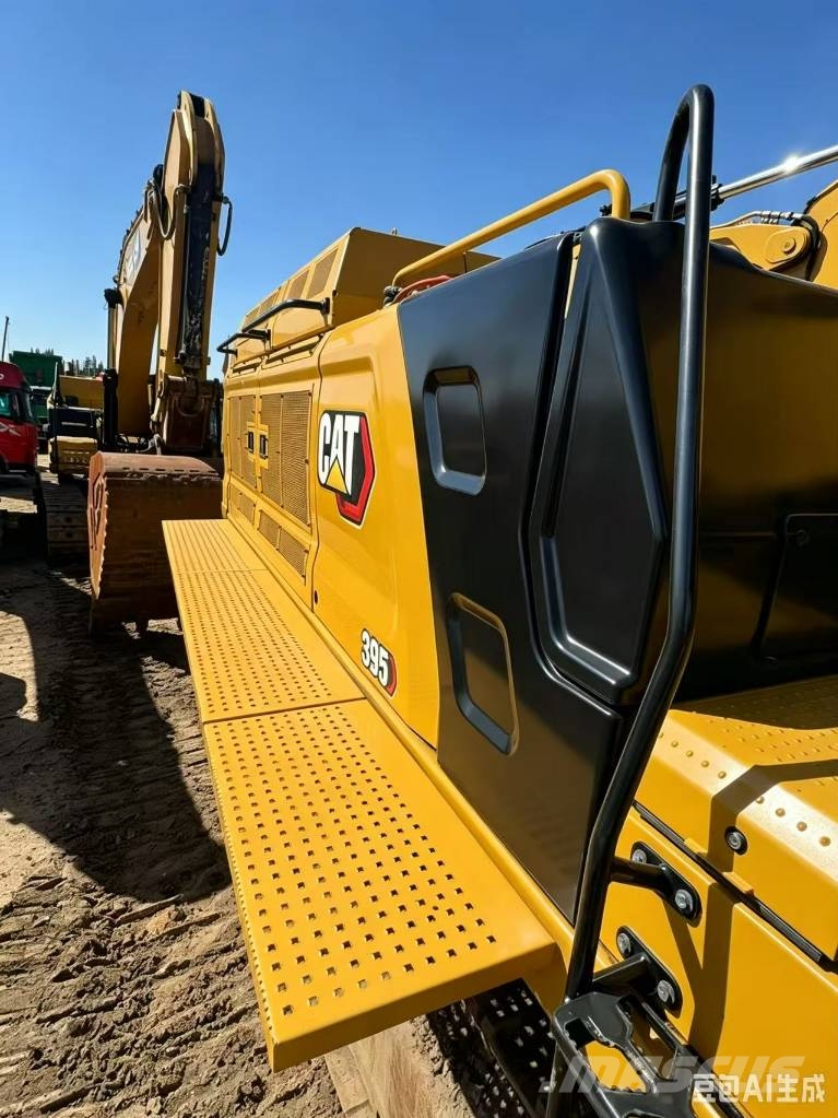 CAT 395 Materialumschlag