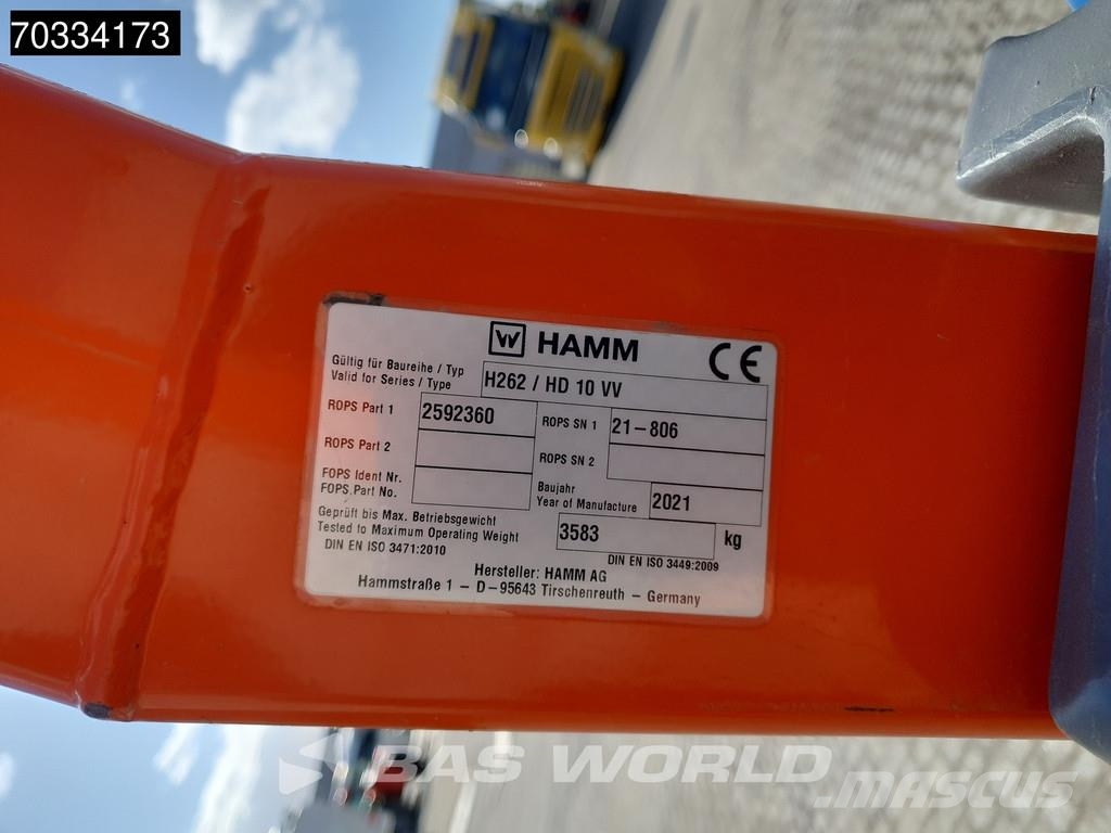 Hamm HD10 VV H10D VV Duowalsen