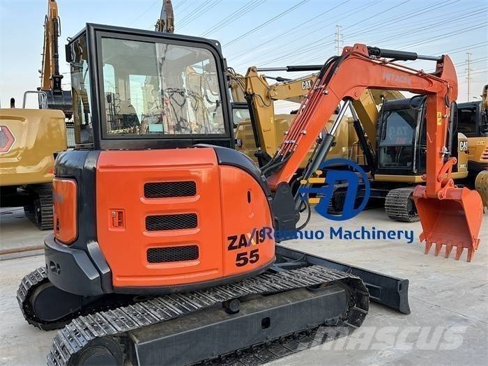 Hitachi ZX 55 소형 굴삭기 7톤 미만