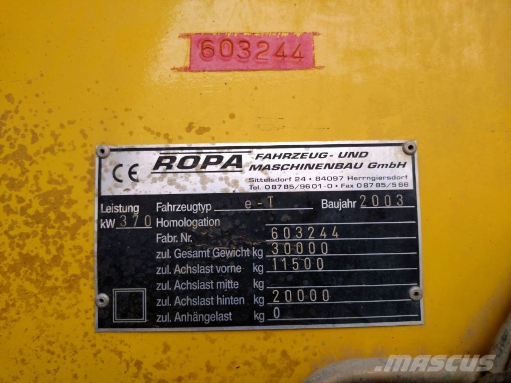 Ropa Tiger Beet harvesters