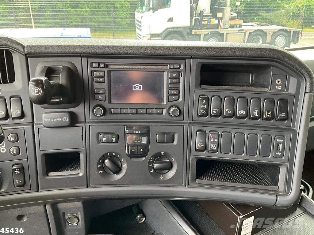 Scania R490 8x2 Euro 6 Retarder HMF 85 Tonmeter laadkraan Polovne dizalice za sve terene