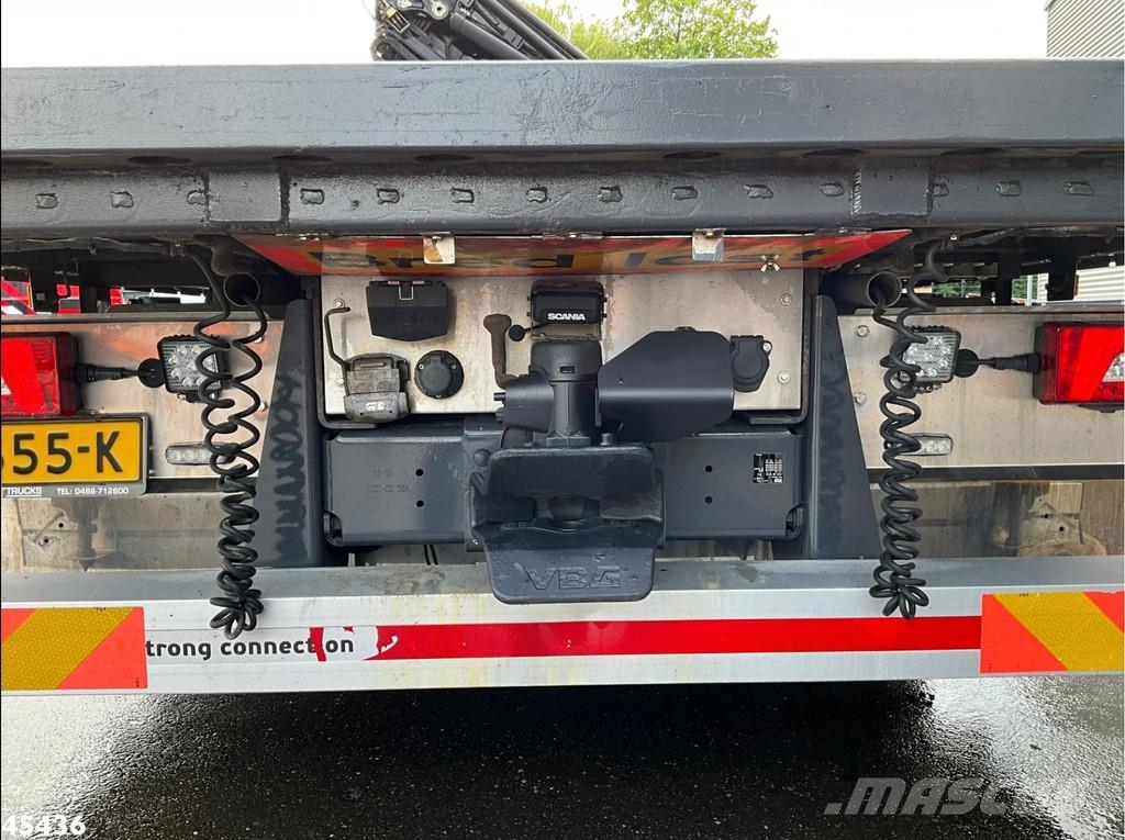 Scania R490 8x2 Euro 6 Retarder HMF 85 Tonmeter laadkraan Polovne dizalice za sve terene
