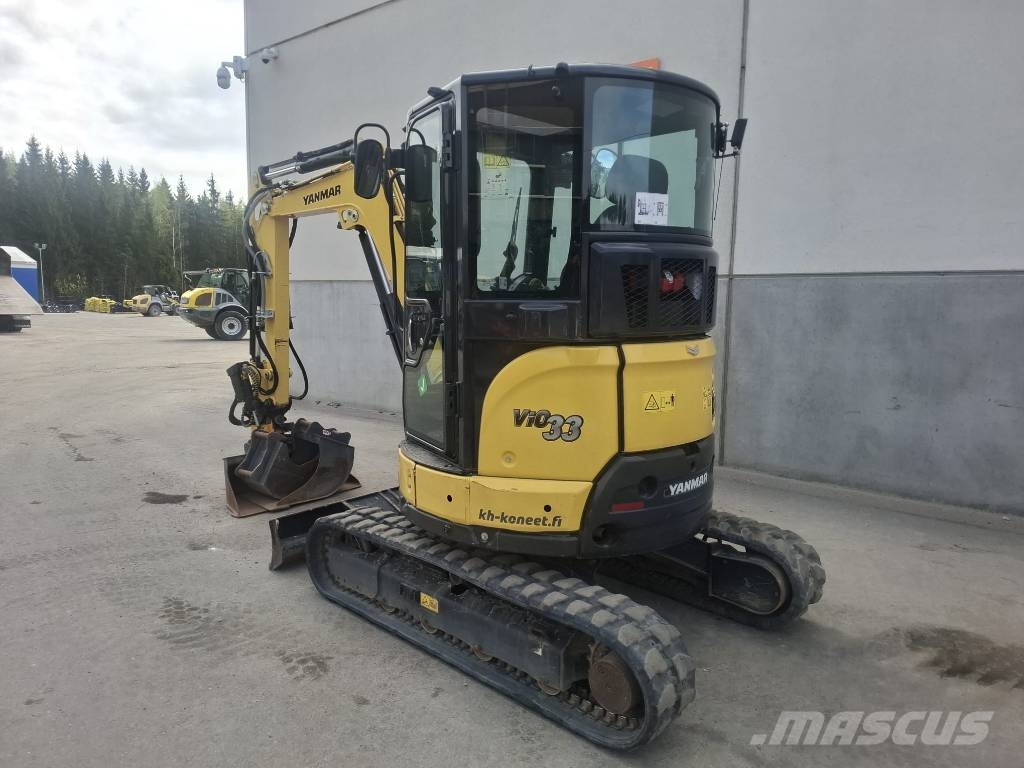 Yanmar VIO 33-6 ENGCON 3 x KAUHA Miniescavadeiras < 7t (Mini escavadeiras)