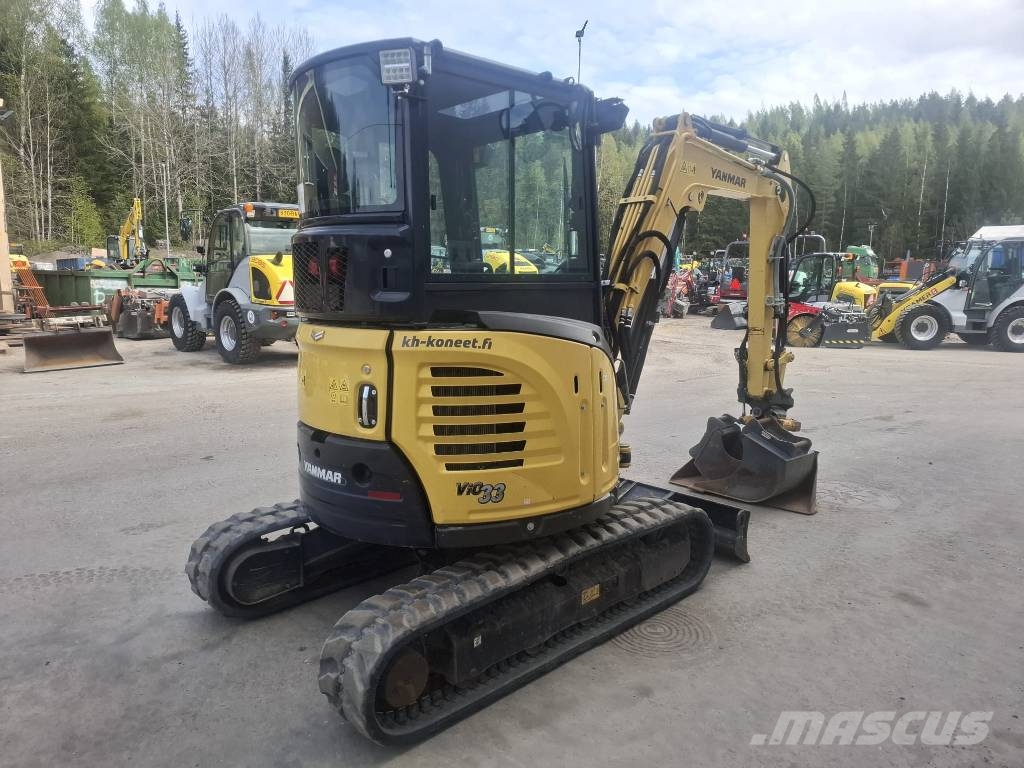 Yanmar VIO 33-6 ENGCON 3 x KAUHA Miniescavadeiras < 7t (Mini escavadeiras)