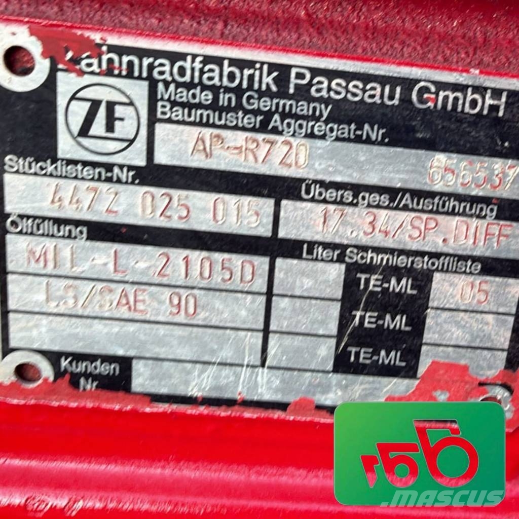 Schäffer 8082 ZF 4472 025 015 AP-R720 Drive Axle محور العجلة