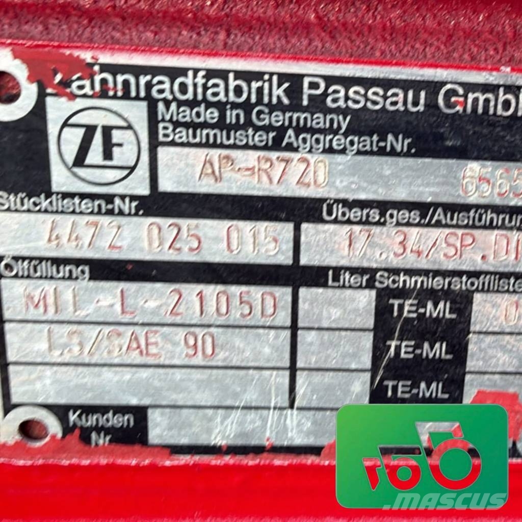 Schäffer 8082 ZF 4472 025 015 AP-R720 Drive Axle محور العجلة