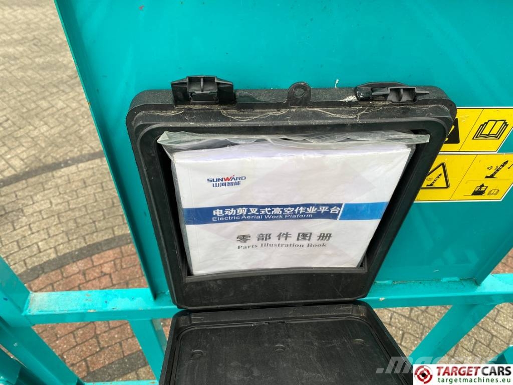 Sunward SWSL1212DC Electric 1212DC Scissor WorkLift 1200cm シザースリフト