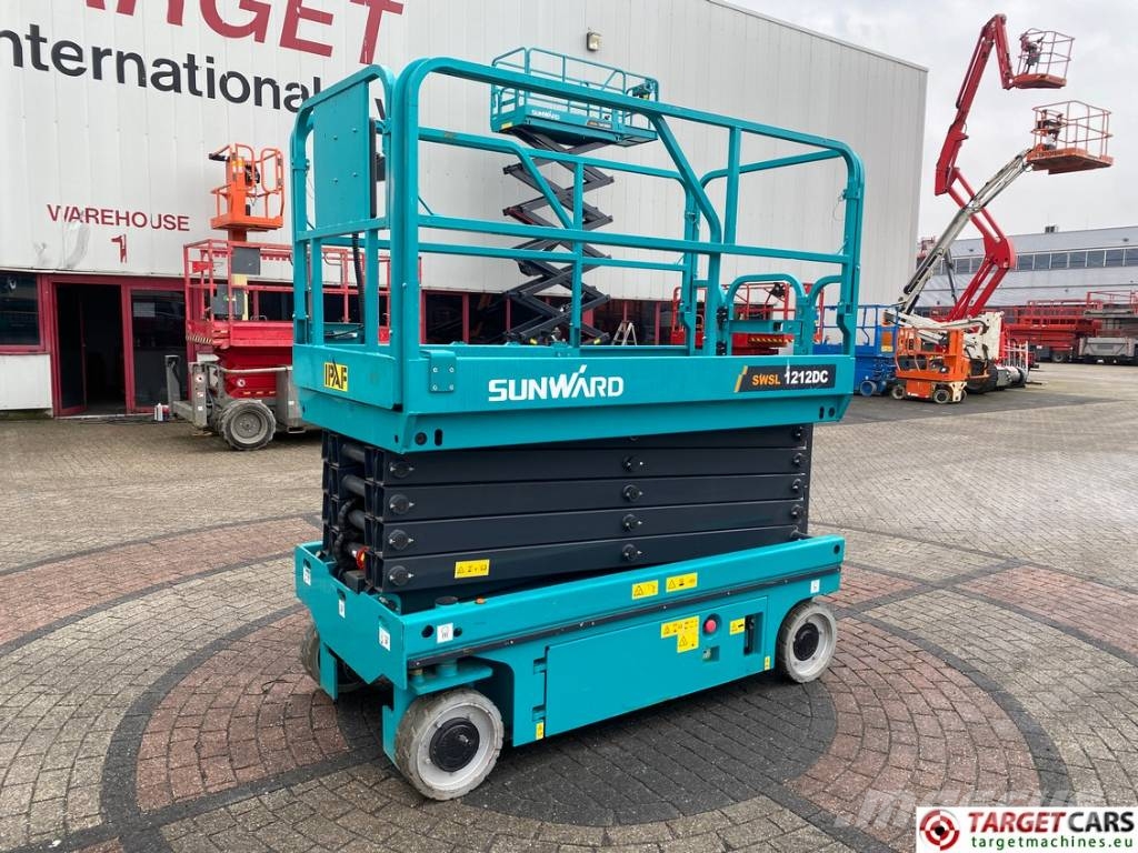 Sunward SWSL1212DC Electric 1212DC Scissor WorkLift 1200cm シザースリフト