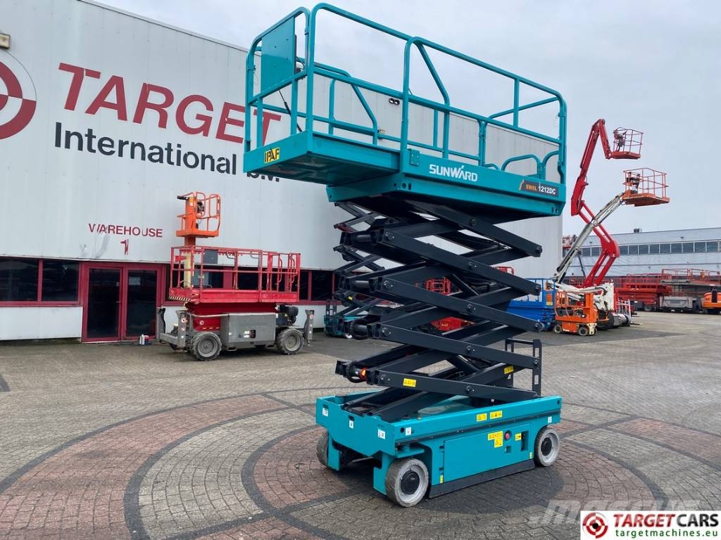 Sunward SWSL1212DC Electric 1212DC Scissor WorkLift 1200cm シザースリフト