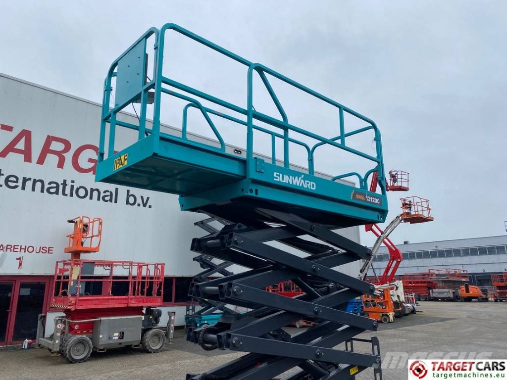 Sunward SWSL1212DC Electric 1212DC Scissor WorkLift 1200cm シザースリフト