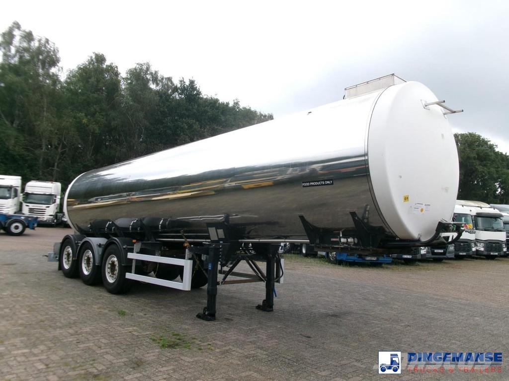Clayton Food tank inox 30 m3 / 1 comp Poluprikolice cisterne