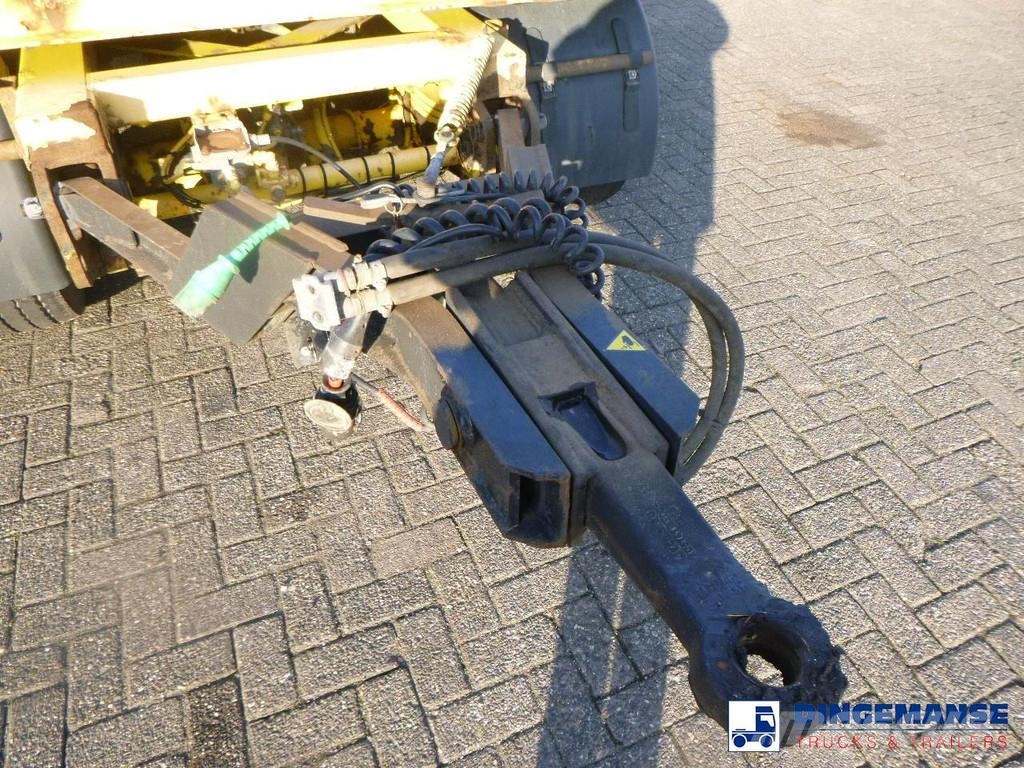 Nooteboom 4-axle lowbed drawbar trailer ASD-40-22 Platformos / Pakrovimas iš šono