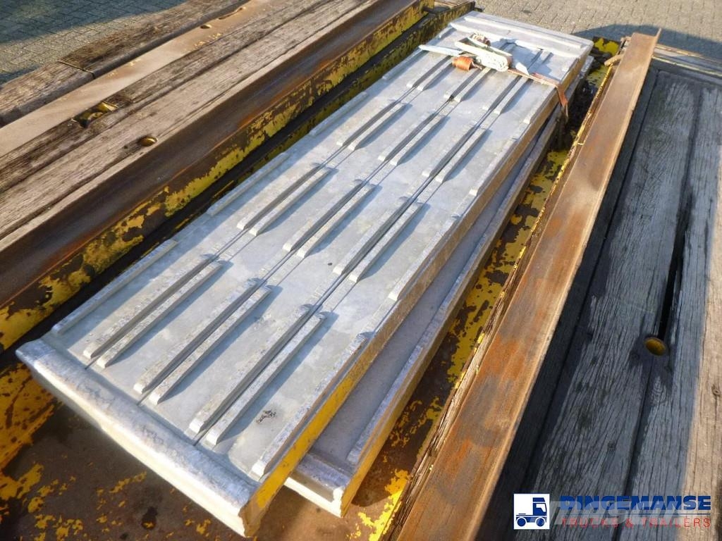 Nooteboom 4-axle lowbed drawbar trailer ASD-40-22 Platformos / Pakrovimas iš šono