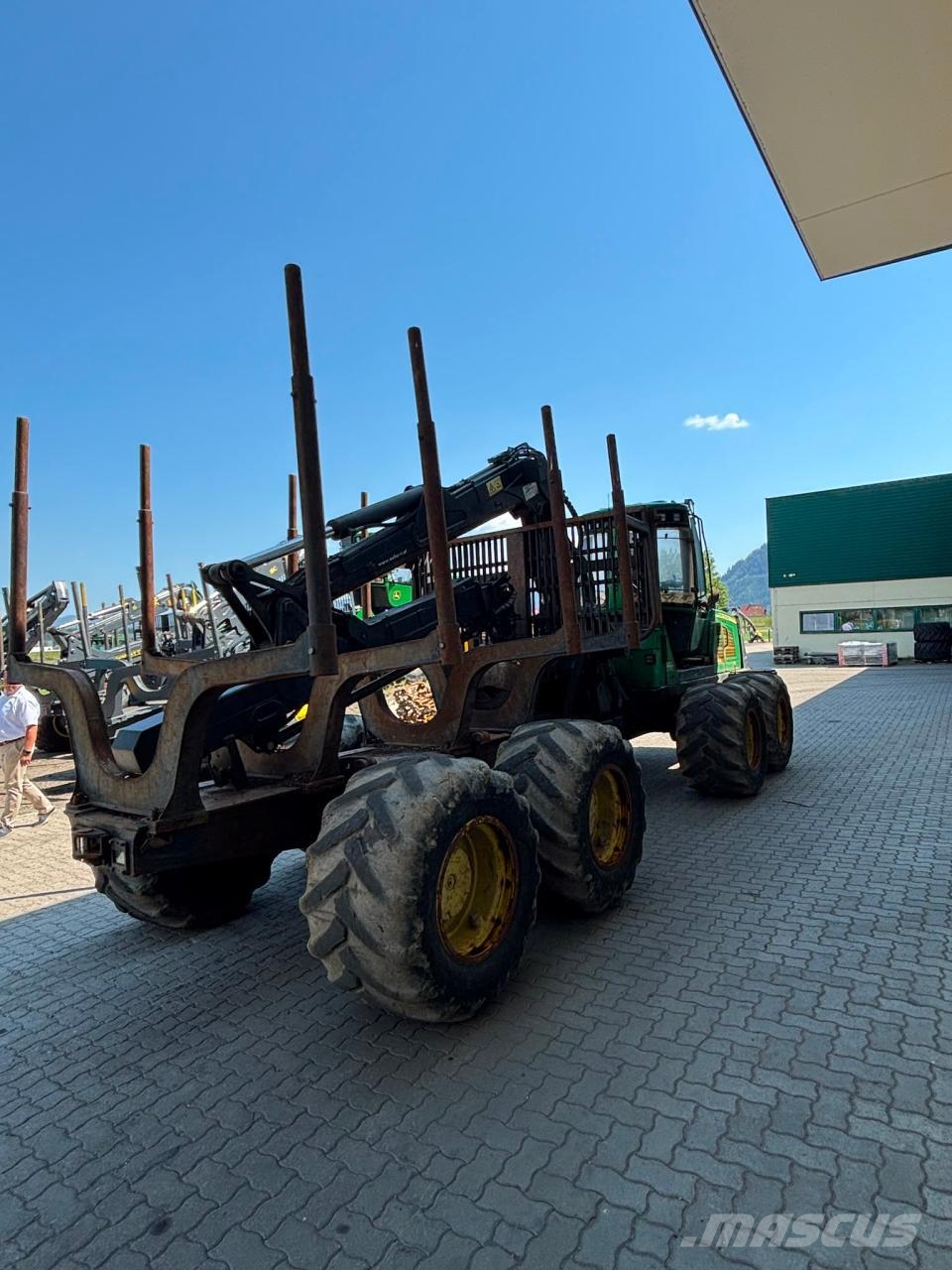 John Deere 1210E Naudoti miškovežiai (Forvarderiai)