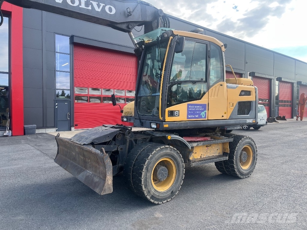 Volvo EW 140 D / Pyörittäjä, Rasvari, Lämmitin Колесни екскаватори
