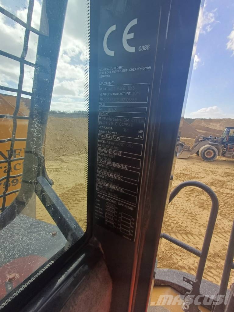 Bell 40E Σπαστό Dump Truck ADT
