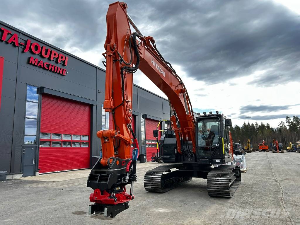 Hitachi ZX225USLC-7/ Pyörittäjä, Lämmitin, Rasvari, StageV 履带挖掘机