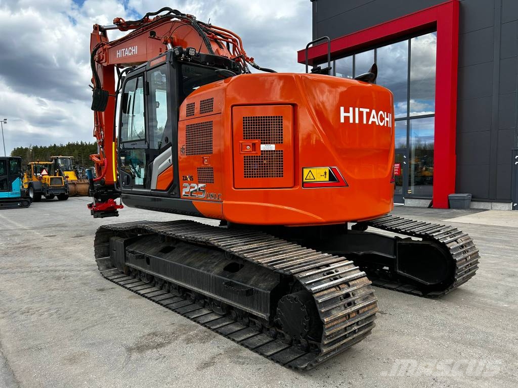 Hitachi ZX225USLC-7/ Pyörittäjä, Lämmitin, Rasvari, StageV 履带挖掘机