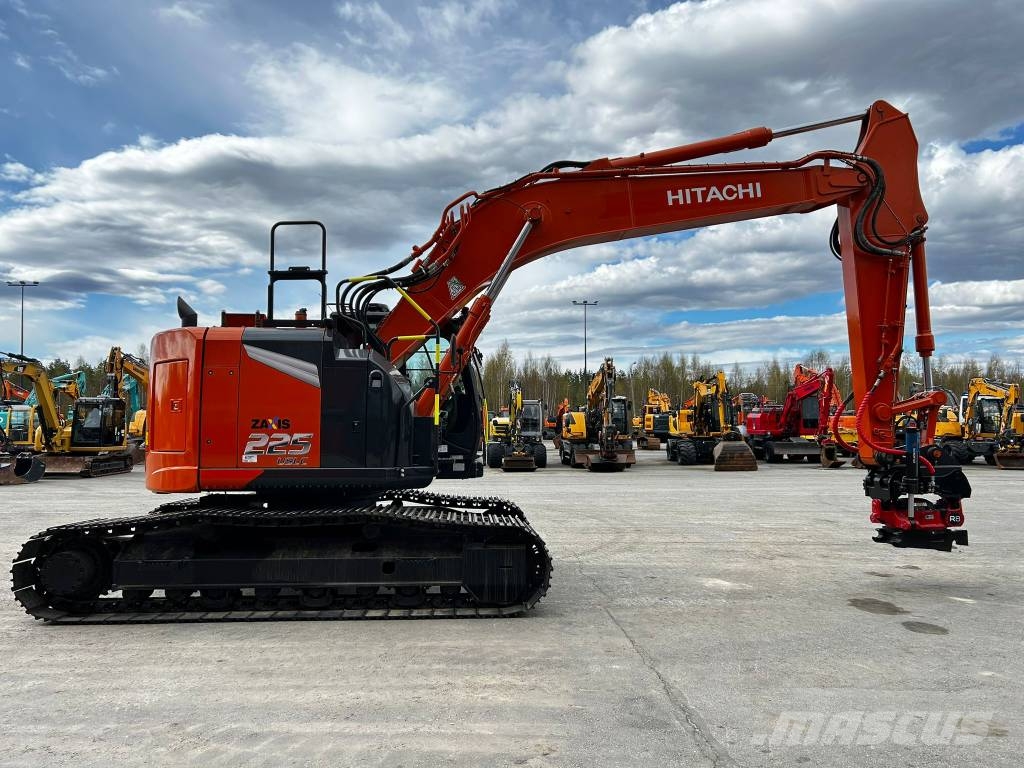 Hitachi ZX225USLC-7/ Pyörittäjä, Lämmitin, Rasvari, StageV 履带挖掘机