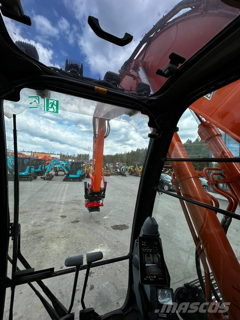 Hitachi ZX225USLC-7/ Pyörittäjä, Lämmitin, Rasvari, StageV 履带挖掘机