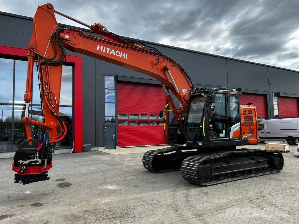 Hitachi ZX225USLC-7/ Pyörittäjä, Lämmitin, Rasvari, StageV 履带挖掘机