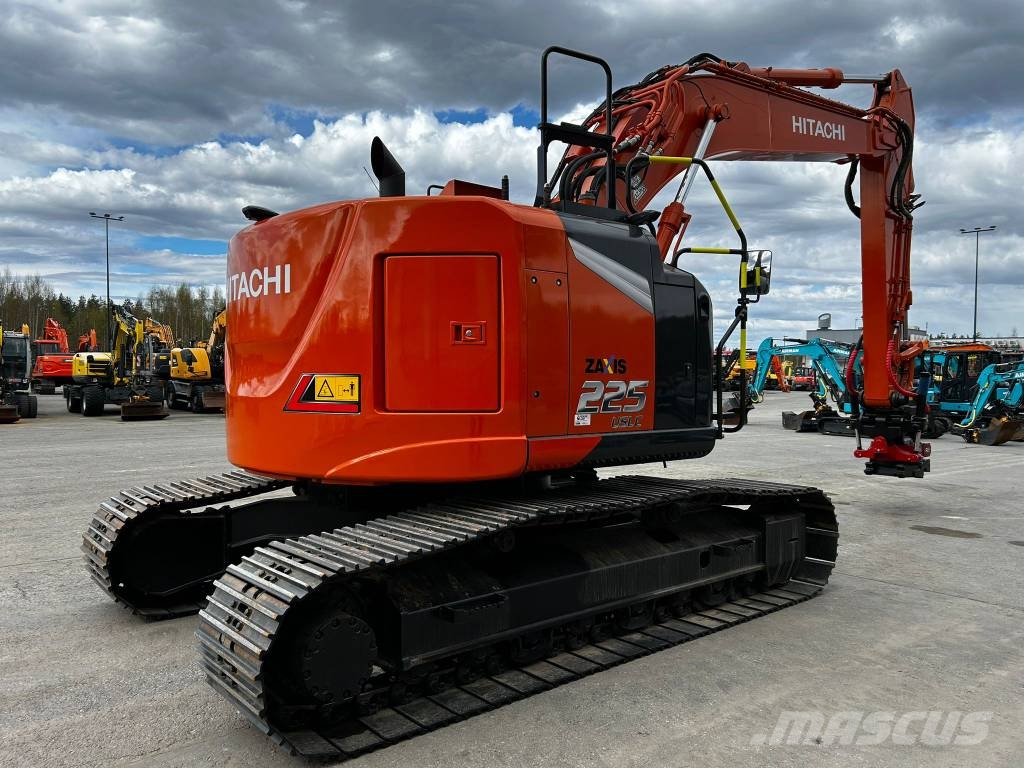 Hitachi ZX225USLC-7/ Pyörittäjä, Lämmitin, Rasvari, StageV 履带挖掘机