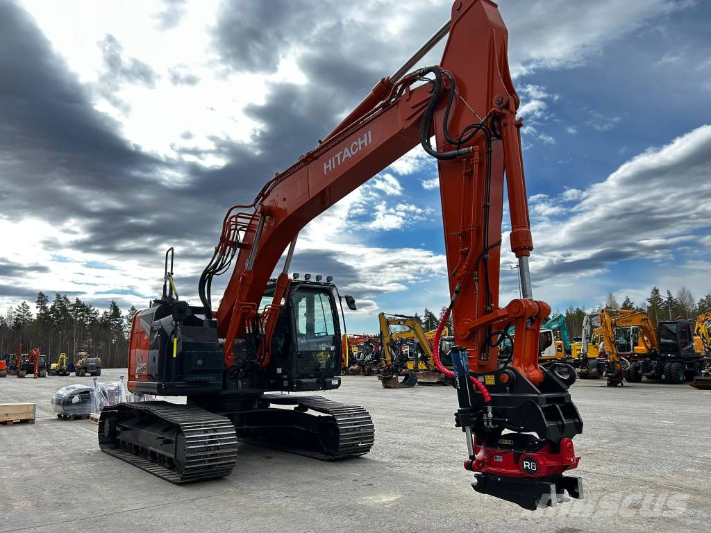 Hitachi ZX225USLC-7/ Pyörittäjä, Lämmitin, Rasvari, StageV 履带挖掘机