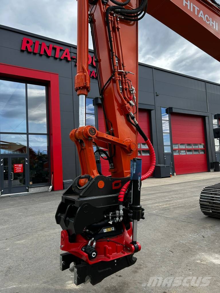 Hitachi ZX225USLC-7/ Pyörittäjä, Lämmitin, Rasvari, StageV 履带挖掘机