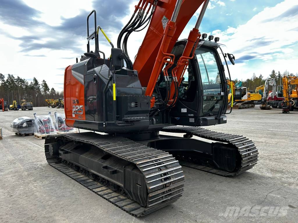 Hitachi ZX225USLC-7/ Pyörittäjä, Lämmitin, Rasvari, StageV 履带挖掘机