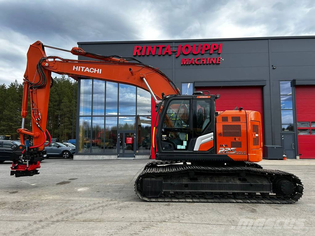 Hitachi ZX225USLC-7/ Pyörittäjä, Lämmitin, Rasvari, StageV 履带挖掘机