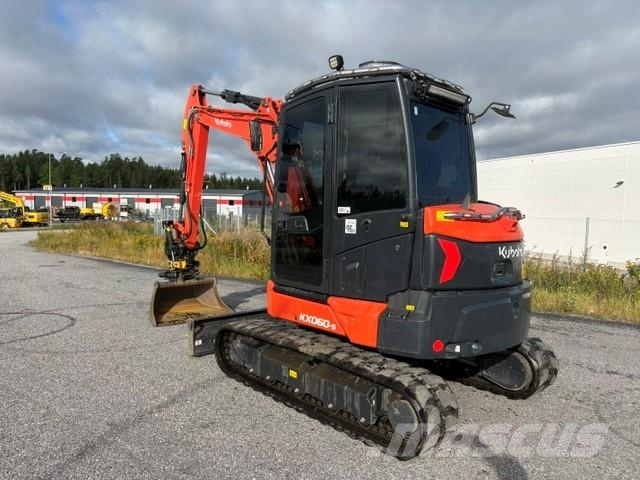 Kubota KX060-5 ENGCON PIHDEILLÄ Minigraafmachines < 7t