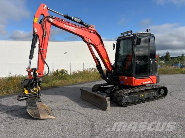 Kubota KX060-5 ENGCON PIHDEILLÄ Minigraafmachines < 7t