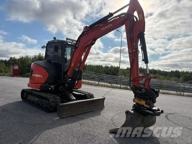 Kubota KX060-5 ENGCON PIHDEILLÄ Minigraafmachines < 7t