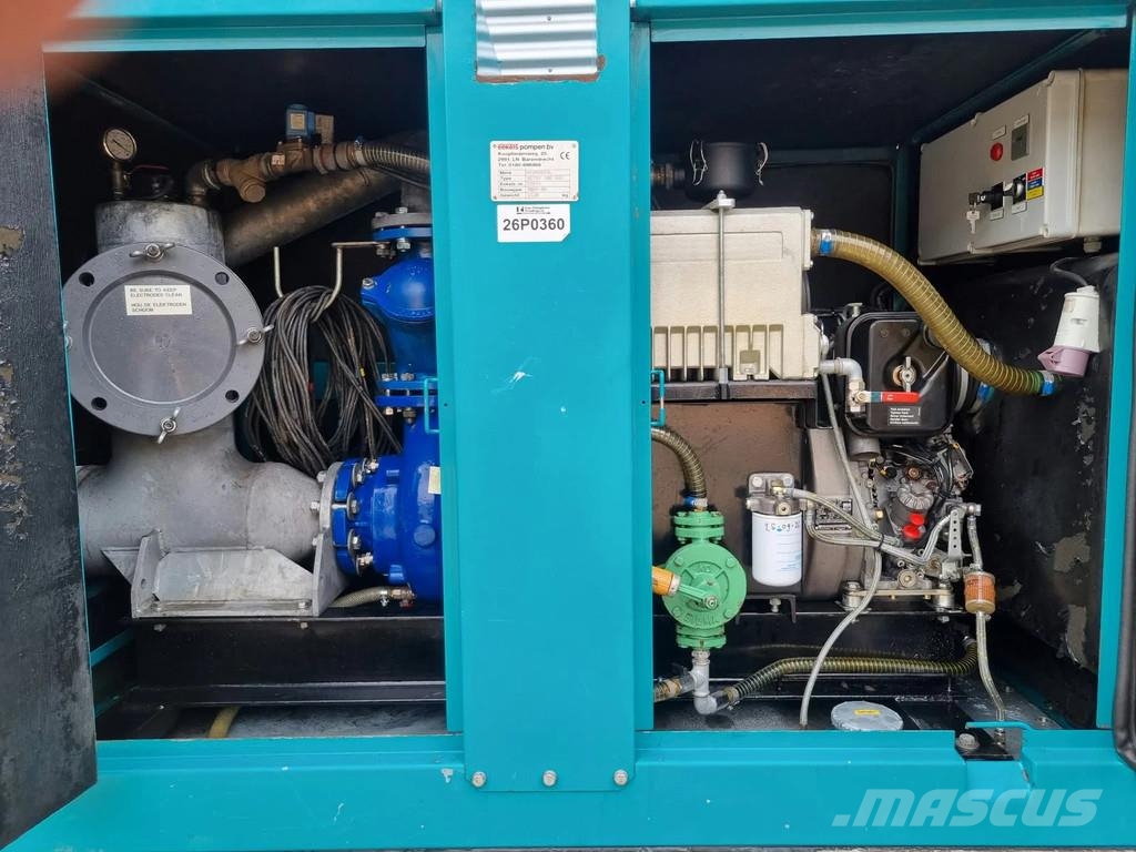 Hidrostal 100 GG met Hatz motor 1D81Z ''Betsy" Hidrostal ''B Veepumbad