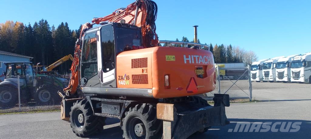 Hitachi ZX 140 W Excavadoras de ruedas